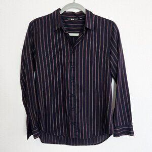 Rayon blouse in stripe